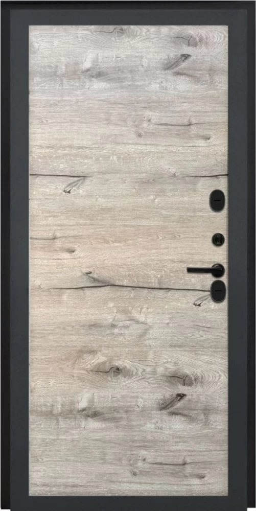 Входная дверь ДвериПРО Д-68 Без фрезеровки Дуб пацифик горизонт DPRO196733 внутренняя сторона