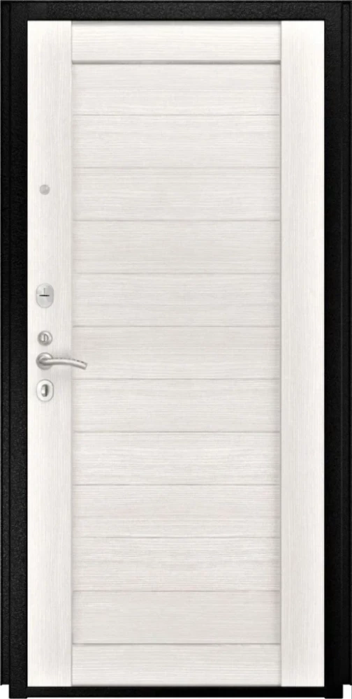 Входная дверь ДвериПРО L-3b СБ-3 листв. бел. (21 беленый дуб) DPRO195719 внутренняя сторона