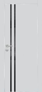 Межкомнатная дверь PX-11  AL кромка с 4-х ст. Сапфир матовый